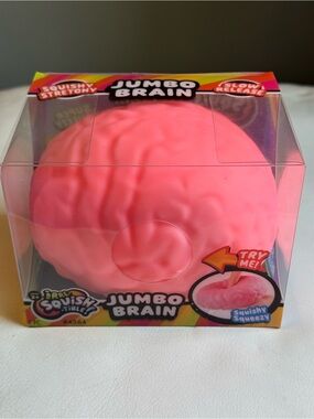 Jumbo Squishy Brain JaRu Squeeze Viral Toy New SHIPS TODAY!